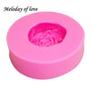 3D Beautiful roses chocolate cake decorating tools DIY fondant silicone mold Wedding cake decoration Flowers soap mold T0170