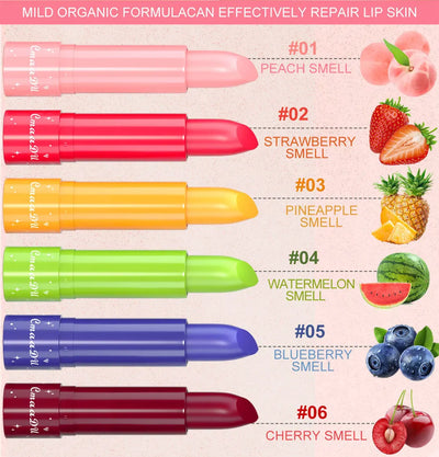 6 Shades of Nourishing Lipstick
