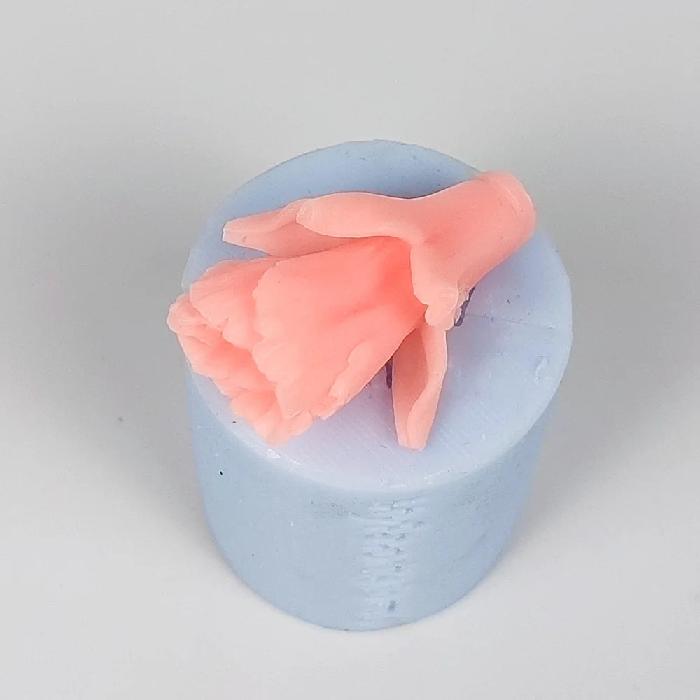 BeautyCosemtics Silicone Pink Rose Mold