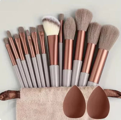 13 PIece Makeup Brushes Set
