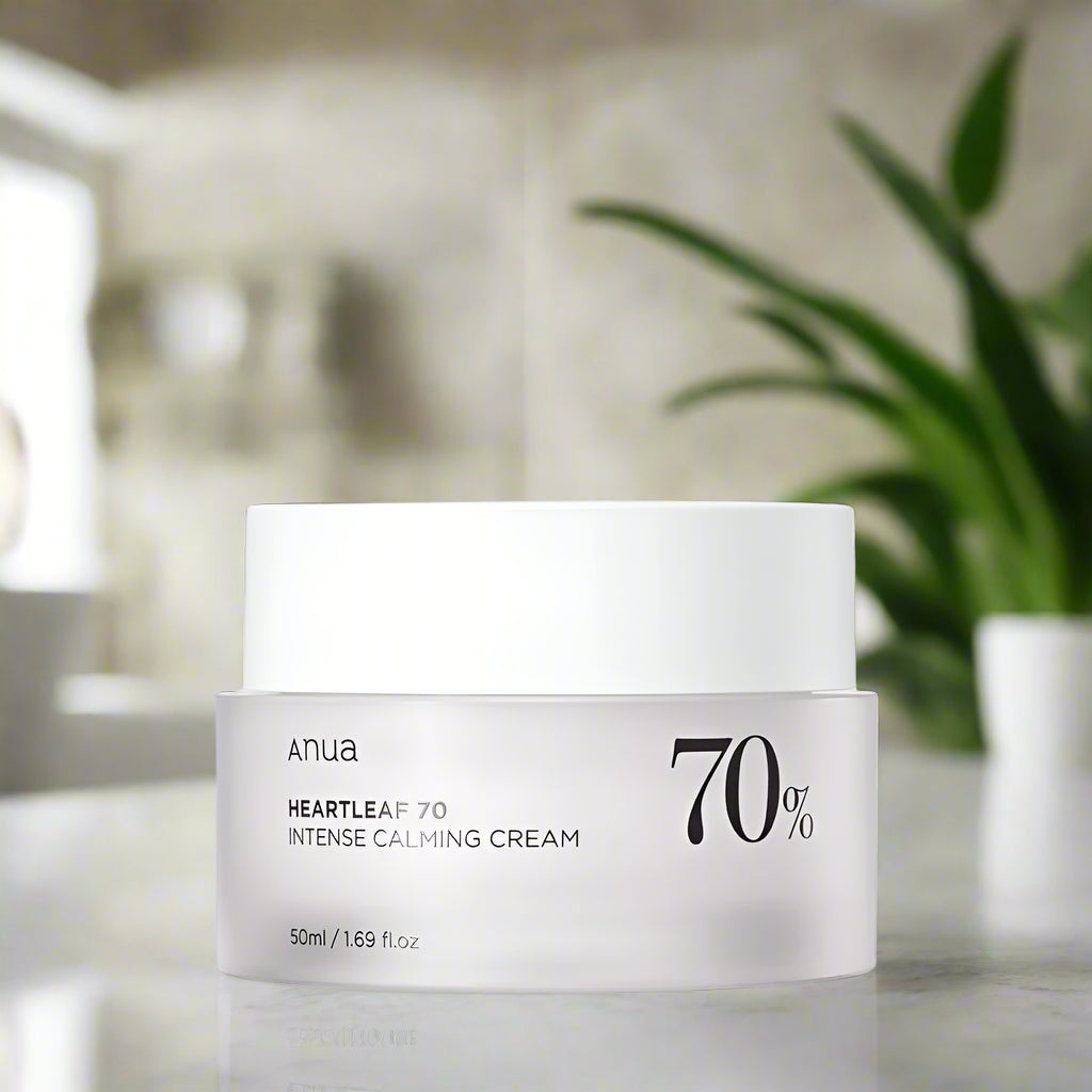 Anua Moisturizer Heartleaf Calming Cream Moisturizer for Face Repair