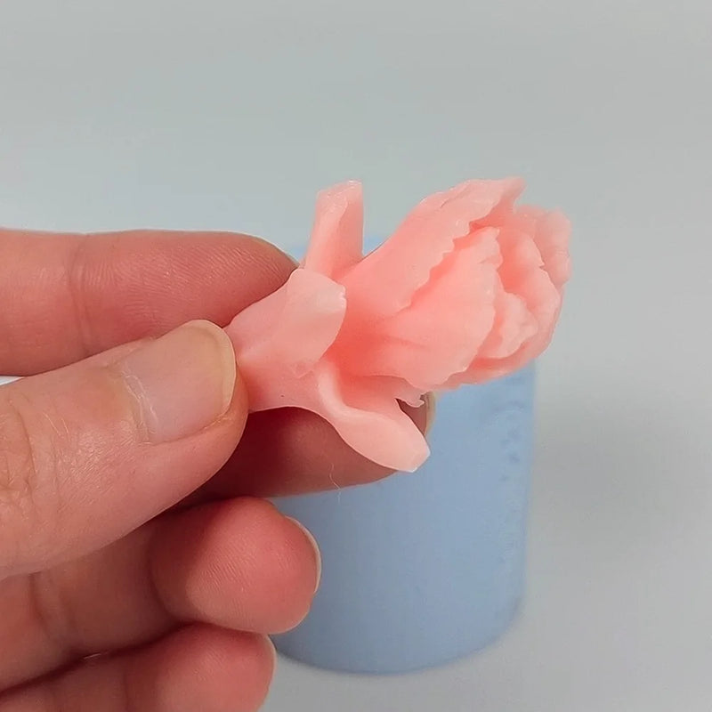 BeautyCosemtics Silicone Pink Rose Mold