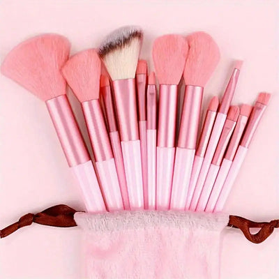 13 PIece Makeup Brushes Set