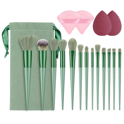 13 PIece Makeup Brushes Set