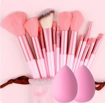 13 PIece Makeup Brushes Set