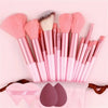 13 PIece Makeup Brushes Set