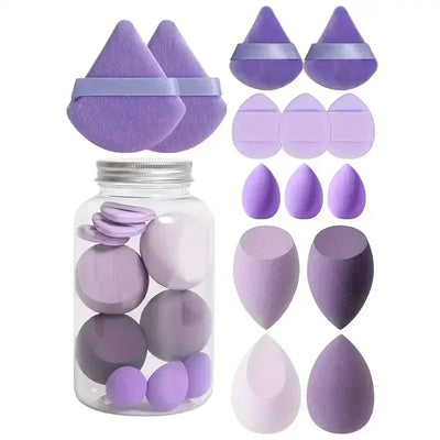 12 or 14 Piece Makeup Sponge Cosmetic Puff