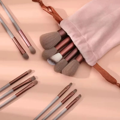 13 PIece Makeup Brushes Set