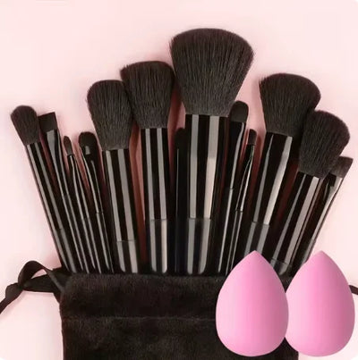 13 PIece Makeup Brushes Set