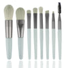 8-Piece Mini Portable Powder Brush Set