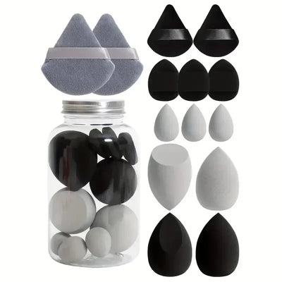 12 or 14 Piece Makeup Sponge Cosmetic Puff